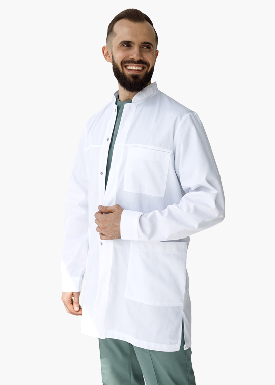 Белые медицинские халаты – где купить качественный по недорогой цене?