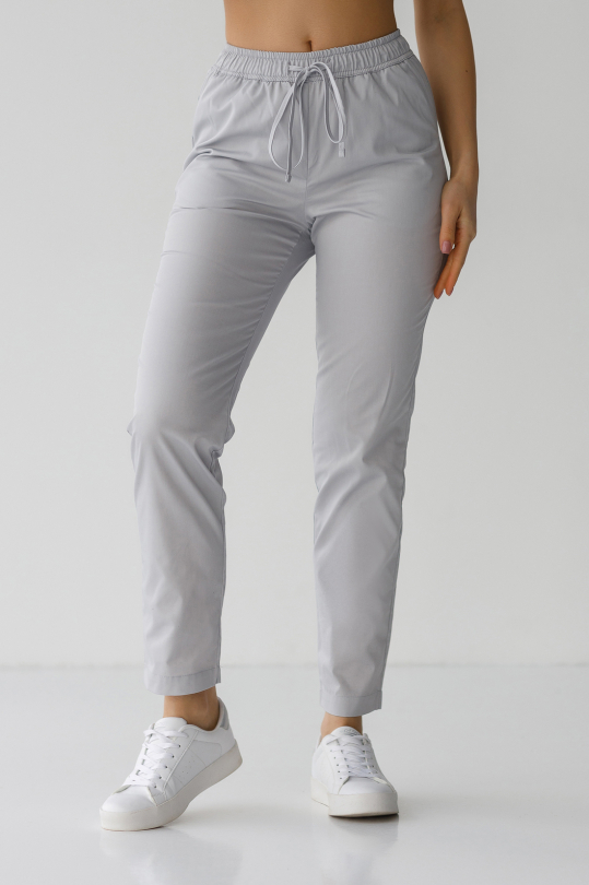 Женские медицинские брюки (серые)