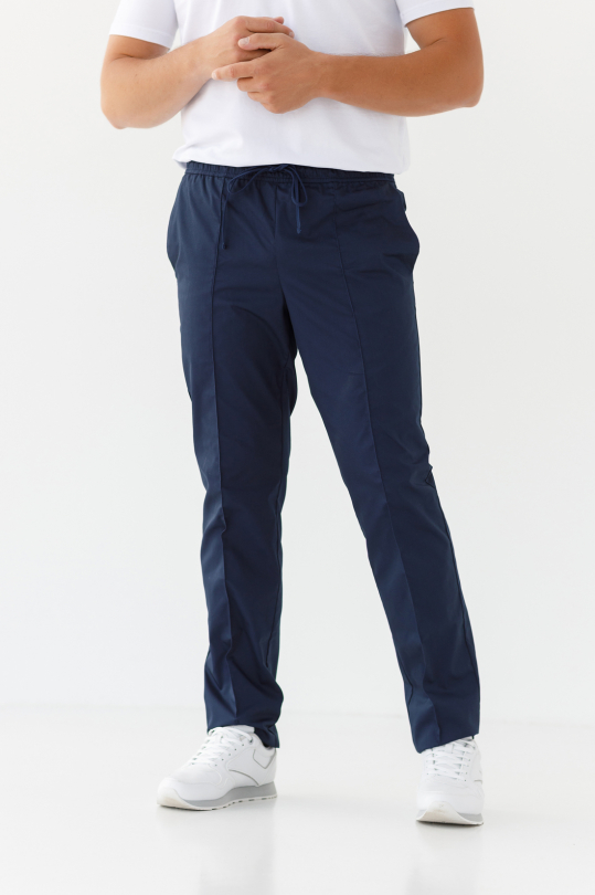 Чоловічі медичні штани (сині) 