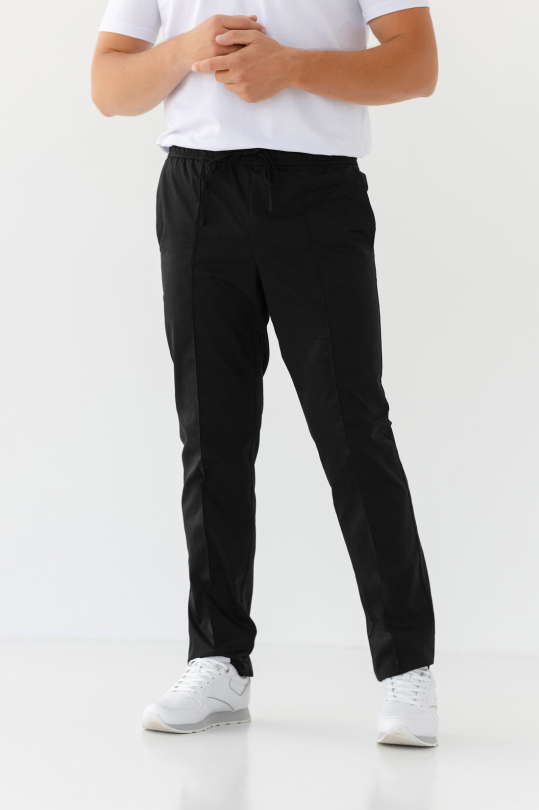 Чоловічі медичні штани (чорні) 
