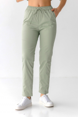 Жіночі медичні штани (фісташка) 