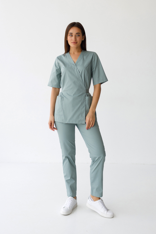 Женский медицинский костюм (полынь) "Мирра"