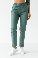 Жіночі медичні штани (стрейч / трав`яний)